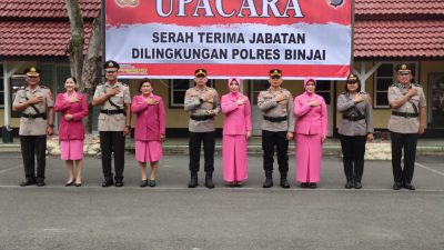 Kapolres Binjai Pimpin Sertijab PJU, Rotasi untuk Penguatan Kinerja dan Pelayanan Publik