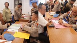 Waskat Penggunaan Senjata Api Dinas, Div Propam Polri Gelar Rik Senpi Di Polres Binjai