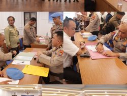 Waskat Penggunaan Senjata Api Dinas, Div Propam Polri Gelar Rik Senpi Di Polres Binjai