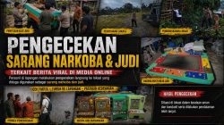 Kerja Cepat Polsek Pancur Batu Grebek Lokasi Narkoba Dan Sita 5 Mesin Jackpot dan 1Mesin Tembak Ikan