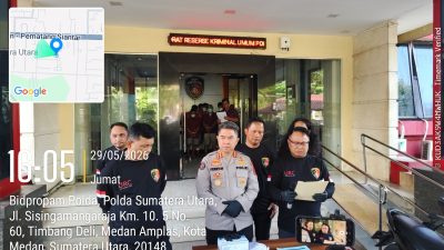 Ditreskrimum Polda Sumut Press Release Ungkap 36 Aksi Curanmor