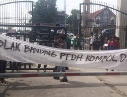 HMI Gelar Aksi Damai di Polda Sumut, Tolak Banding PTDH Kompol DK