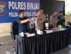 Tim Cobra Polres Binjai, Lumpuhkan Pelaku Begal Terhadap Anak Sekolah Di Binjai