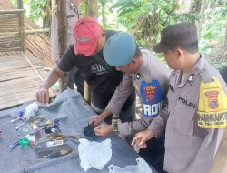 Polsek Biru-biru Ungkap Kasus Sabu di Bekas Kafe, Seorang Pria Diamankan