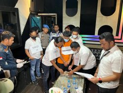 Pra Rekon THM Jual Narkoba,Polrestabes Medan Temukan Bukti Baru