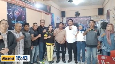 Silaturahmi TKN Kompas Nusantara dan BONAR Di Medan