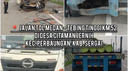 Sat Lantas Polres Sergai Tangani Empat Kecelakaan Lalu Lintas Terjadi di Sergai dalam Sehari, Tiga Korban Luka-Luka