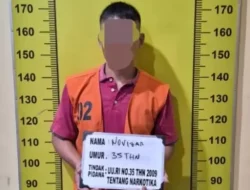 Satresnarkoba Polresta Deli Serdang Ungkap Kasus Peredaran Narkotika, Seorang Pria Berhasil Diamankan