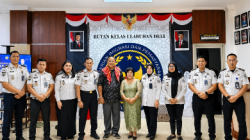 Rutan Labuhan Deli Lepas Pegawai Purna Tugas Anrias Lembab Tarigan, Wujud Apresiasi atas Pengabdian Puluhan Tahun