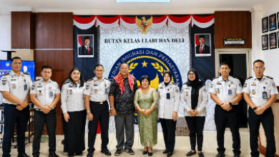 Rutan Labuhan Deli Lepas Pegawai Purna Tugas Anrias Lembab Tarigan, Wujud Apresiasi atas Pengabdian Puluhan Tahun