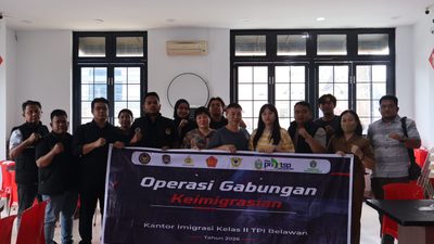 Perkuat Pengawasan Keimigrasian, IMIGRASI Belawan Gelar Operasi Gabungan Di Kabupaten Deli Serdang