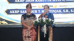 PISAH SAMBUT KAPOLRES SERDANG BEDAGAI: AKBP JHON SITEPU SERAHKAN TUGAS KEPADA AKBP SAH UDUR T.M. SITINJAK