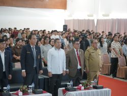 Wakajati Sumatera Utara Hadiri Kuliah Umum di Universitas HKBP Nommensen, Medan