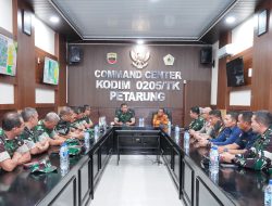 Pangdam I/BB Tinjau Kesiapsiagaan Penanganan Erupsi Gunung Sinabung, 1.279 Personel Disiagakan