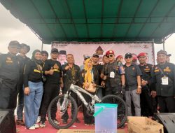 KAPOLRESTABES MEDAN BERSAMA DIR INTEL POLDASU MELEPAS TOURING WISATA PENDAWA INDONESIA
