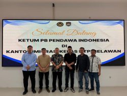 Perkuat Sinergitas, PB Pendawa Indonesia Sambangi Kantor Imigrasi Kelas II TPI Belawan