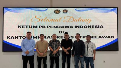 Perkuat Sinergitas, PB Pendawa Indonesia Sambangi Kantor Imigrasi Kelas II TPI Belawan