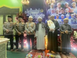 Kapolres Binjai AKBP R. Bimo Hadiri Maulid ARBA’IN DI MASJID AS-SYAKIRIN, Ajak Masyarakat Jaga Kamtibmas