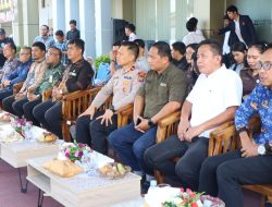 Waka Polres Binjai Hadiri Pemusnahan Barang Bukti di Kejaksaan Negeri Binjai