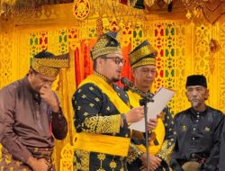 Prosesi Khidmat Pengukuhan Hulu Balang LAMR Pekanbaru, Datuk Seri Rizky Bagus Oka: Jaga Amanah, Jangan Salahgunakan Wewenang