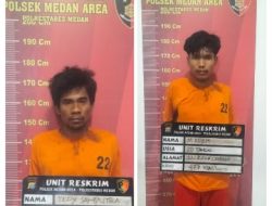 2 Maling AC Ditangkap Polsek Medan Area