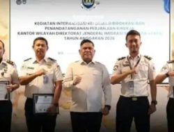 Reformasi Birokrasi Digenjot, Imigrasi Belawan Raih Penghargaan Bergengsi dari Kanwil Ditjen Imigrasi Sumut