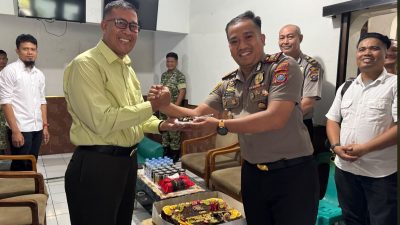 HUT KE-81 TNI, POLSEK MEDAN AREA SAMBANGI KORAMIL 0201-03/MD