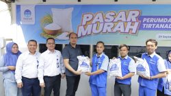 Peduli Sesama,Perumda Tirtanadi Gelar Pasar Murah