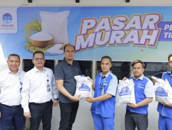Peduli Sesama,Perumda Tirtanadi Gelar Pasar Murah