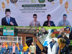 Paguyuban Bilal Mayit Dan Penggali kubur Sumut Adakan Pelatihan Bilal Mayit dan Penggali Kubur Di Kabupaten Karo