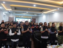 Kapolres Binjai AKBP R. Bimo Moernanda Bersama Forkopimda Deklarasikan PBM Sumut Menolak Narkoba