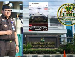 Tuduhan Aswas Diamankan PAM SDO Diduga Serangan Balasan Pemeriksaan Pengawasan Kejati Sumut atas Pejabat Disdik Sumut, LBH Forwaka Sumut Minta Dipolisikan