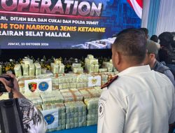 Imigrasi Belawan Hadiri Joint Operation Pengungkapan Seberat 1,16 Ton Ketamine, Deklarasi Bersama Tolak Narkoba