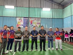 Julis Amitra-Taufik Juara Kelas B Turnamen PB Mitra Sporty Medan, Kadispora dan Ketua KONI Siap Dukung Bulutangkis